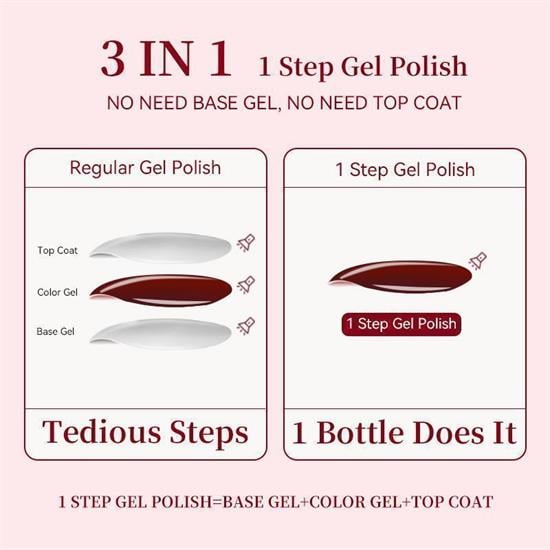 URSUGAR 15 ml 3in1 Kalıcı Oje ST25 (62456)