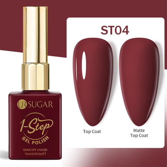 URSUGAR 15 ml 3in1 Kalıcı Oje ST04 (62456)
