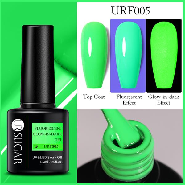 URSUGAR 7.5 ml Floresan - Fosforlu kalıcı oje URF005 (54126)