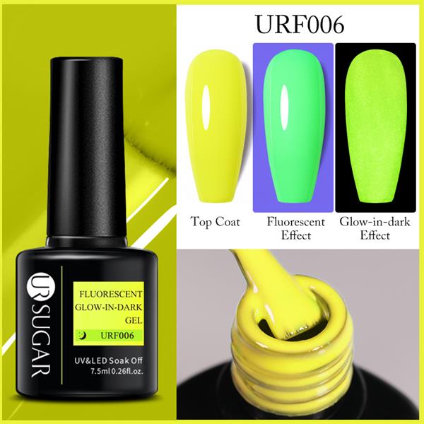 URSUGAR 7.5 ml Floresan - Fosforlu kalıcı oje URF006 (54126)