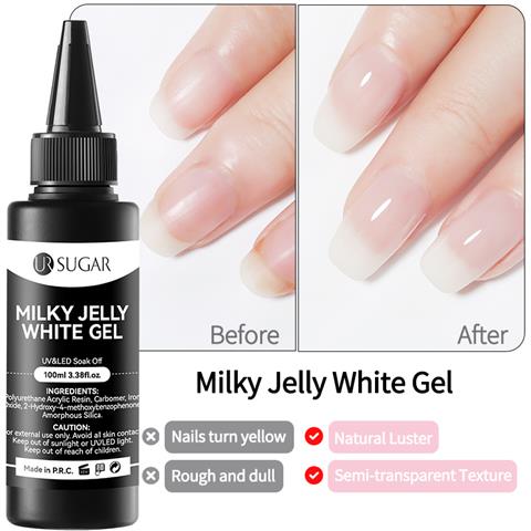 Ursugar Builder jel 100 ml. MILKY JELLY WHITE (57989)