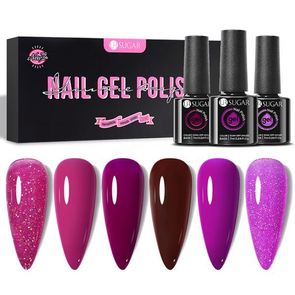 Ursugar kalıcı oje seti 6 adet/set SET4 (55648-4)