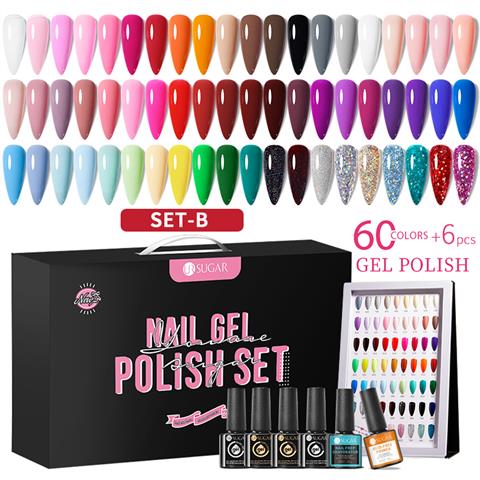 Ursugar Kalıcı oje seti SETB (66 Parça) 57219