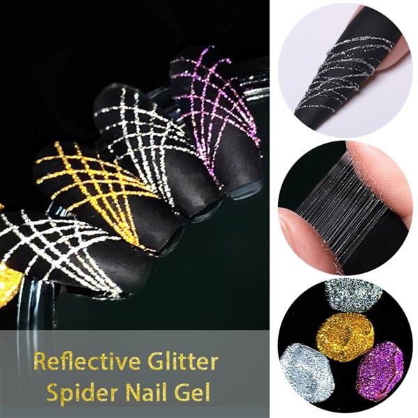 Ursugar Reflektif Glitter Spider Gel UR-03 (52255)