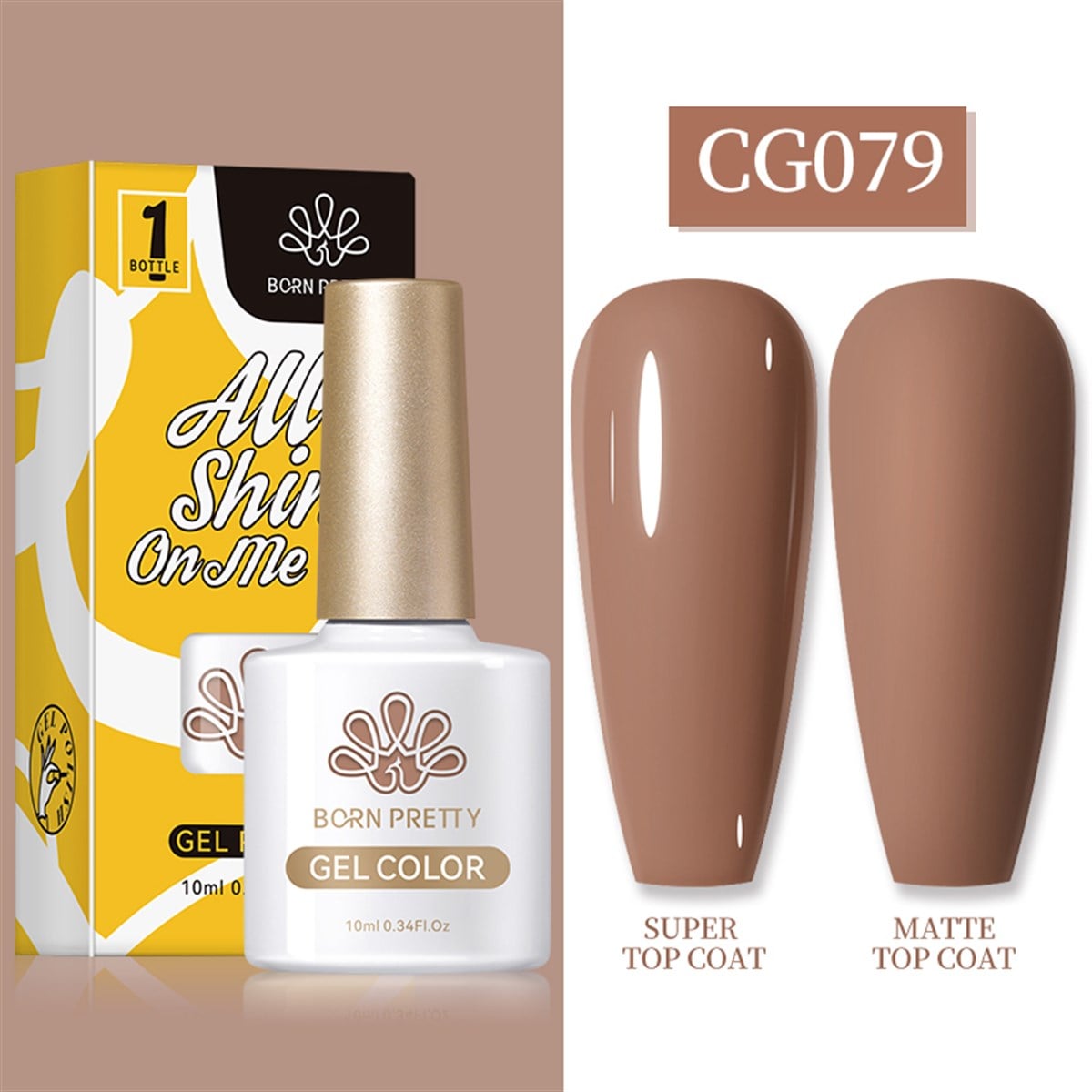 BORN PRETTY 10 ml SILKY WHITE Serisi Kalıcı oje CG079 (55845)