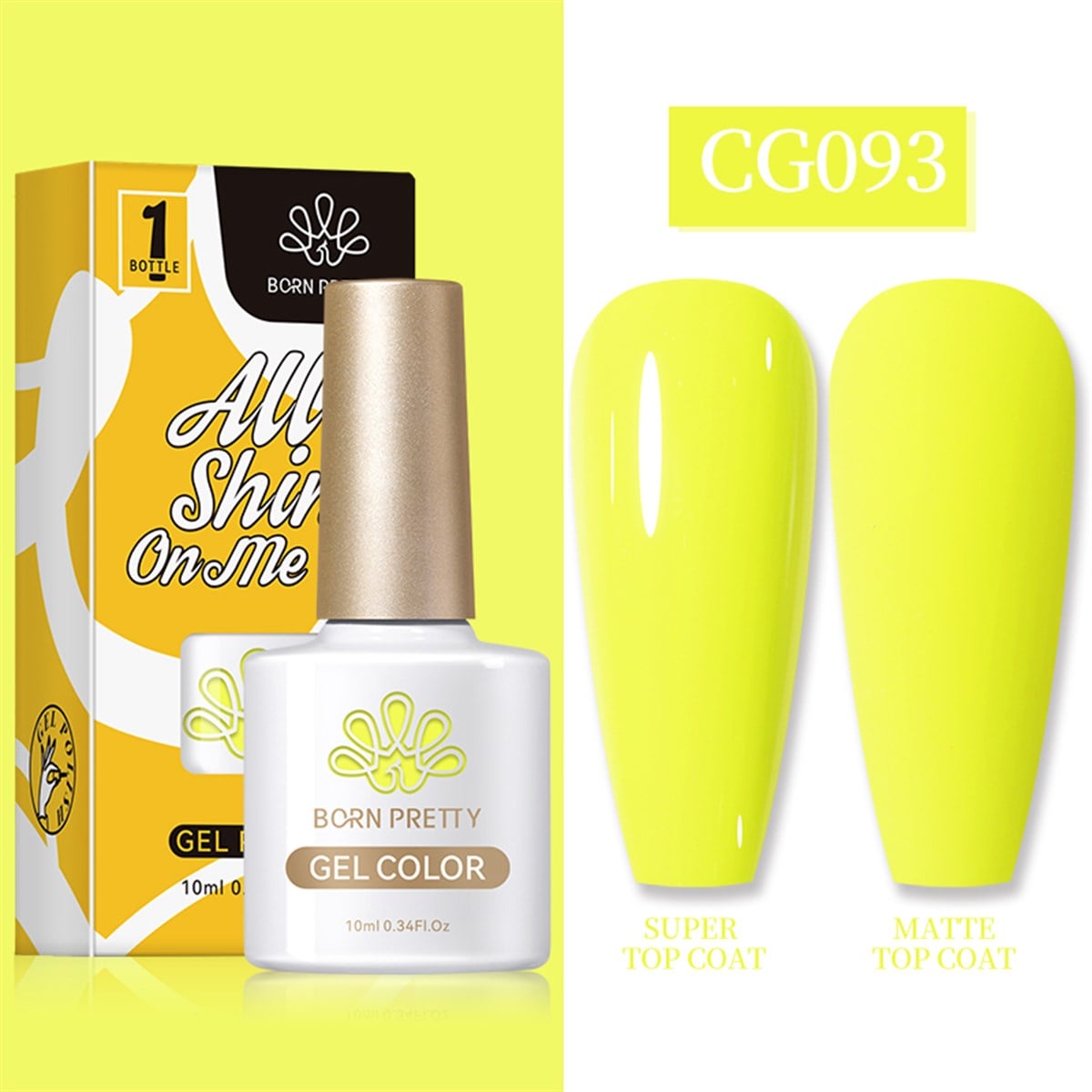 BORN PRETTY 10 ml SILKY WHITE Serisi Kalıcı oje CG093 (55845)