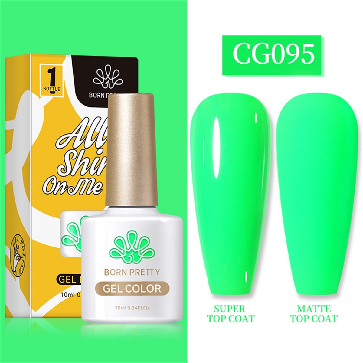 BORN PRETTY 10 ml SILKY WHITE Serisi Kalıcı oje CG095 (55845)