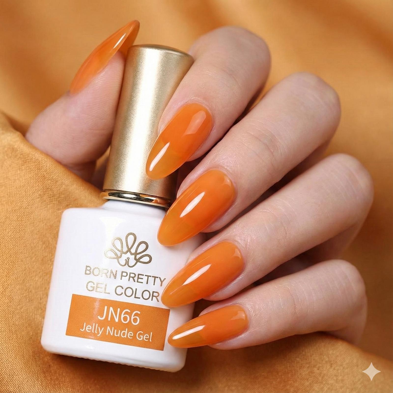 BORN PRETTY 10ml Jelly Nude Seri Kalıcı Oje JN66 (57851-16)