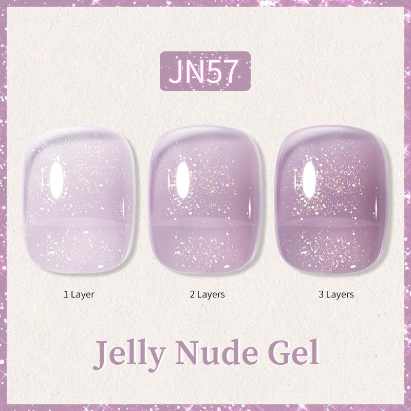 BORN PRETTY 10ml Jelly Nude Seri Kalıcı Oje JN57 (57851-7)