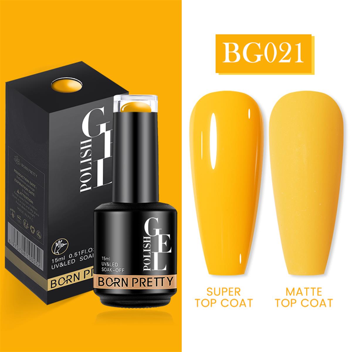Born Pretty 15 ml kalıcı oje BG021 (55933)