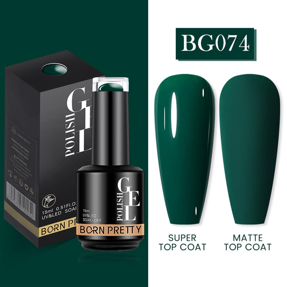 Born Pretty 15 ml kalıcı oje BG074 (55933)