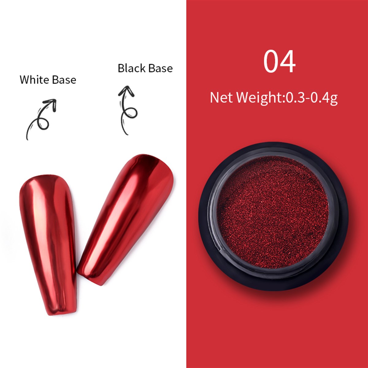 Born Pretty Ayna efekt pigment (46283-4)