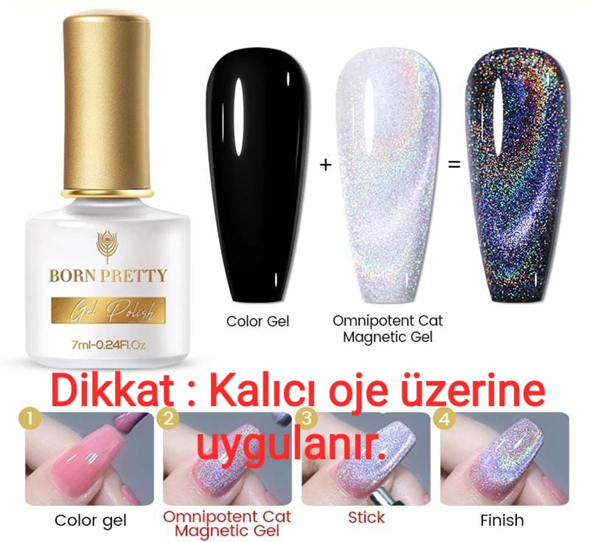 Born Pretty Omnipotent Kedi Gözü Jeli (53779)