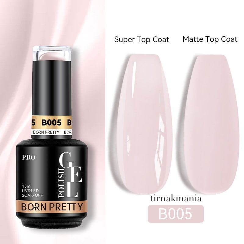 BORN PRETTY PRO 15ml BIAB HEMA Free Quick Building Nail Extension Gel B005 (59654)