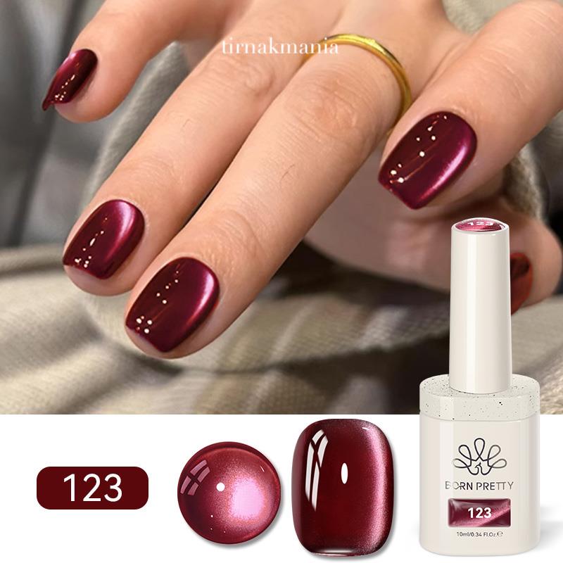 BORN PRETTY PRO TERRA 10ml Hema - Tpo Free Colorful Kedi Gözü kalıcı oje 123 (62660)