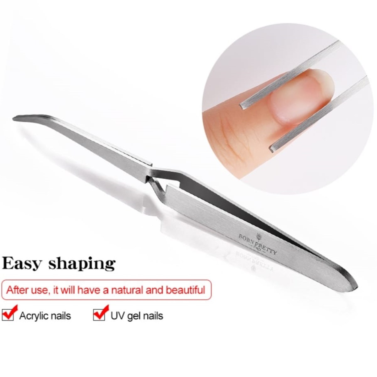 Born Pretty Professional Protez tırnak çapraz cımbız