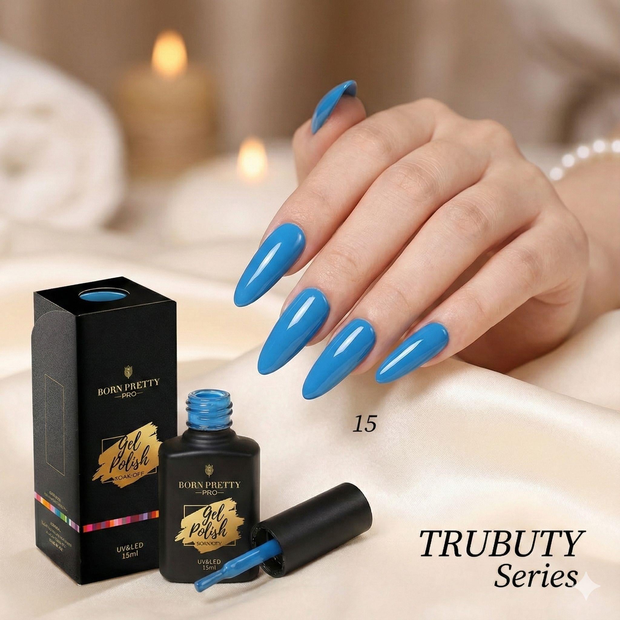 Born Pretty Trubuty Serisi Kalıcı oje 15 ml 15 (52184-15)