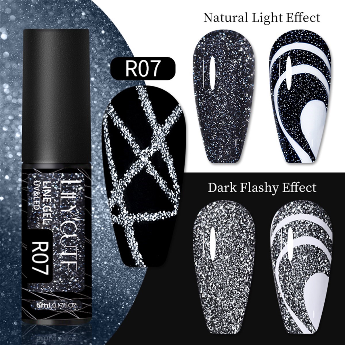 Lily Cute Nail art çizim ojesi (UV gel) 53335-14