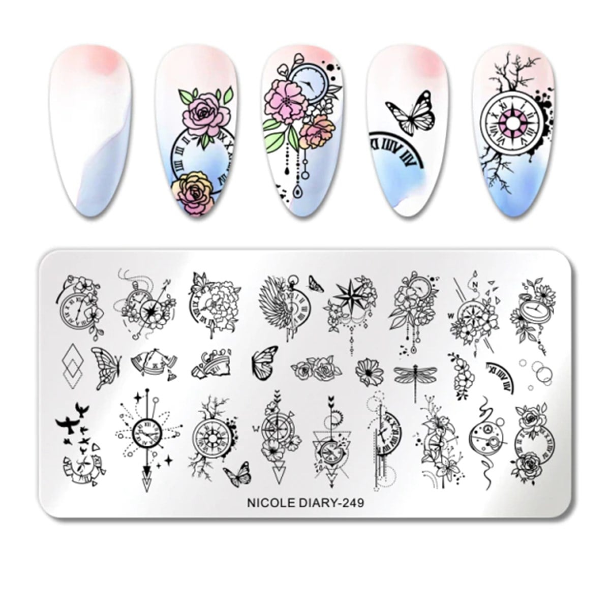 Nicole Diary metal stampa tabakası ND-249