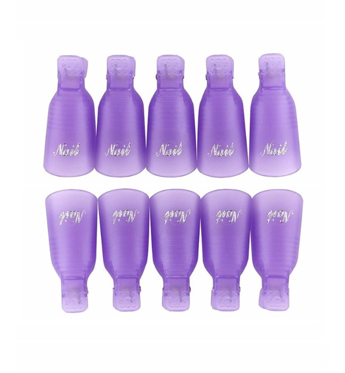 Oje çıkartıcı klips Mor 31845-6