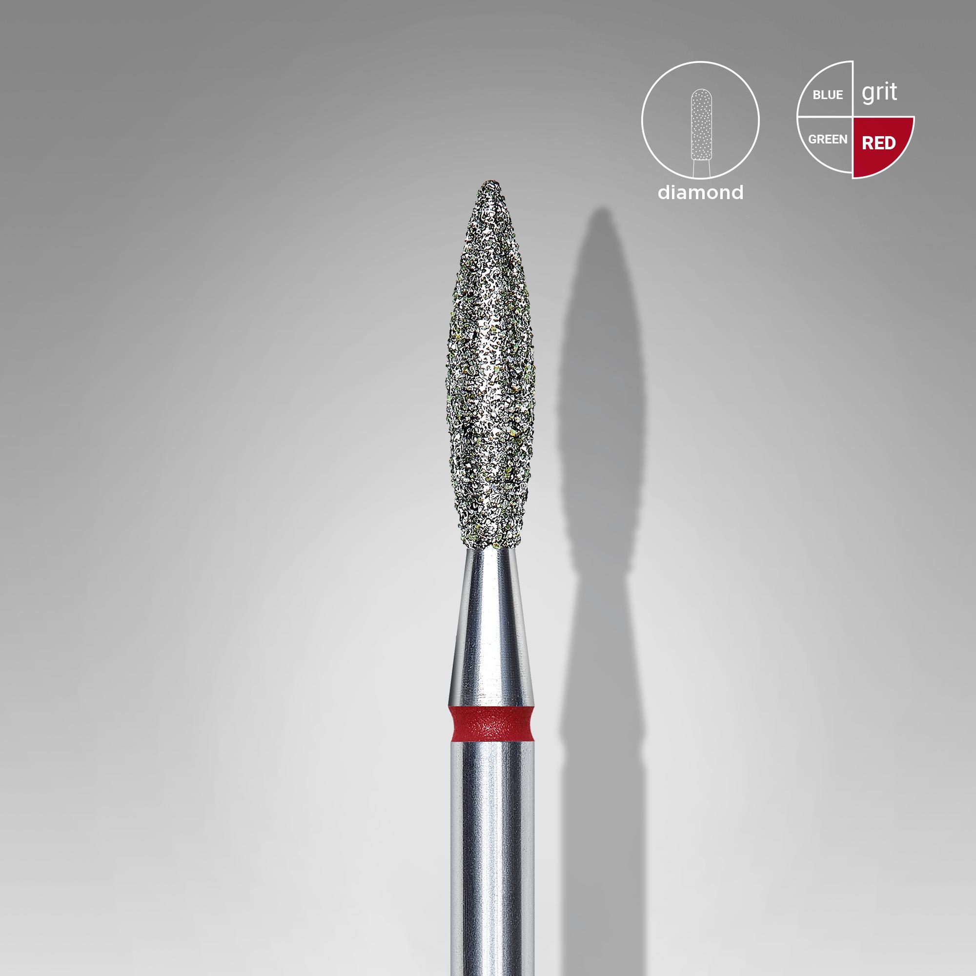 Staleks Diamond Expert seri freze ucu Red FA10R023/10