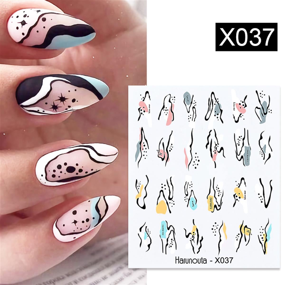 Su transferli nail art sticker X037 (49831-37)