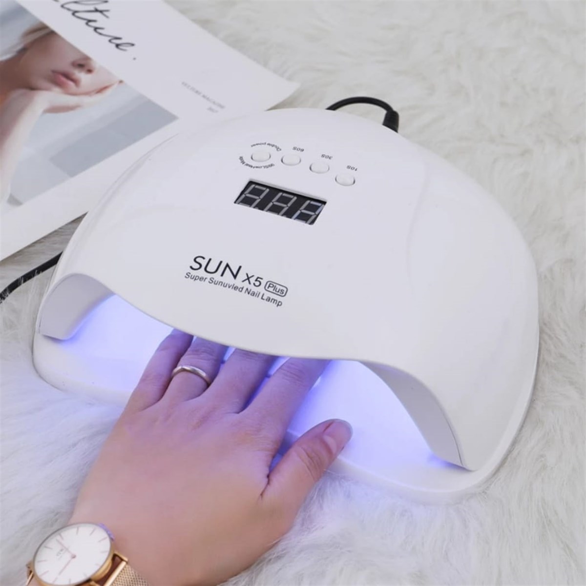 Sun X5 Plus UV Led Kurutucu (120 Watt)