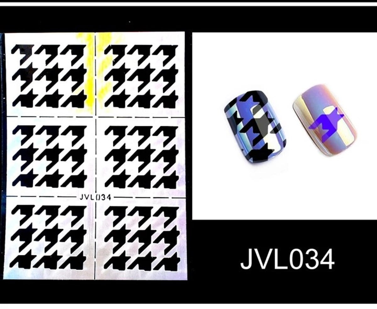 Tırnak Şablon JVL034