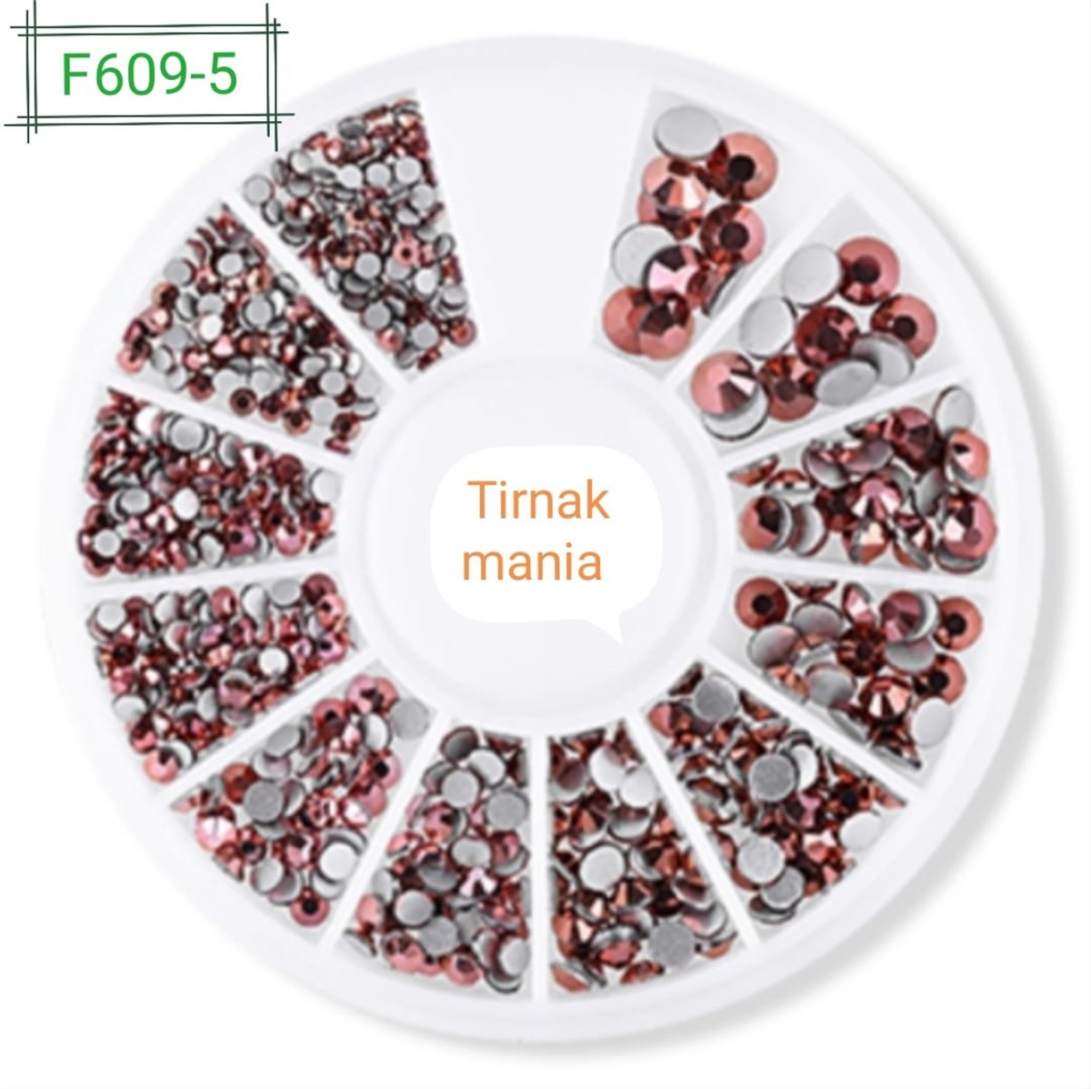 Tırnak Süsleme Nail Art Taş (F609-5)