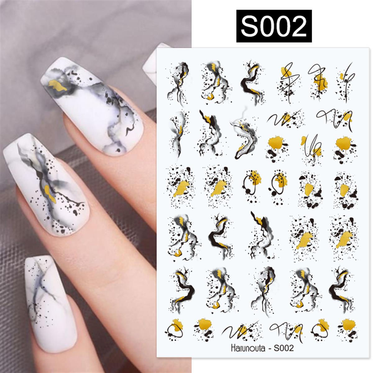 Üç boyutlu yapışkanlı sticker S002 (53519-2)