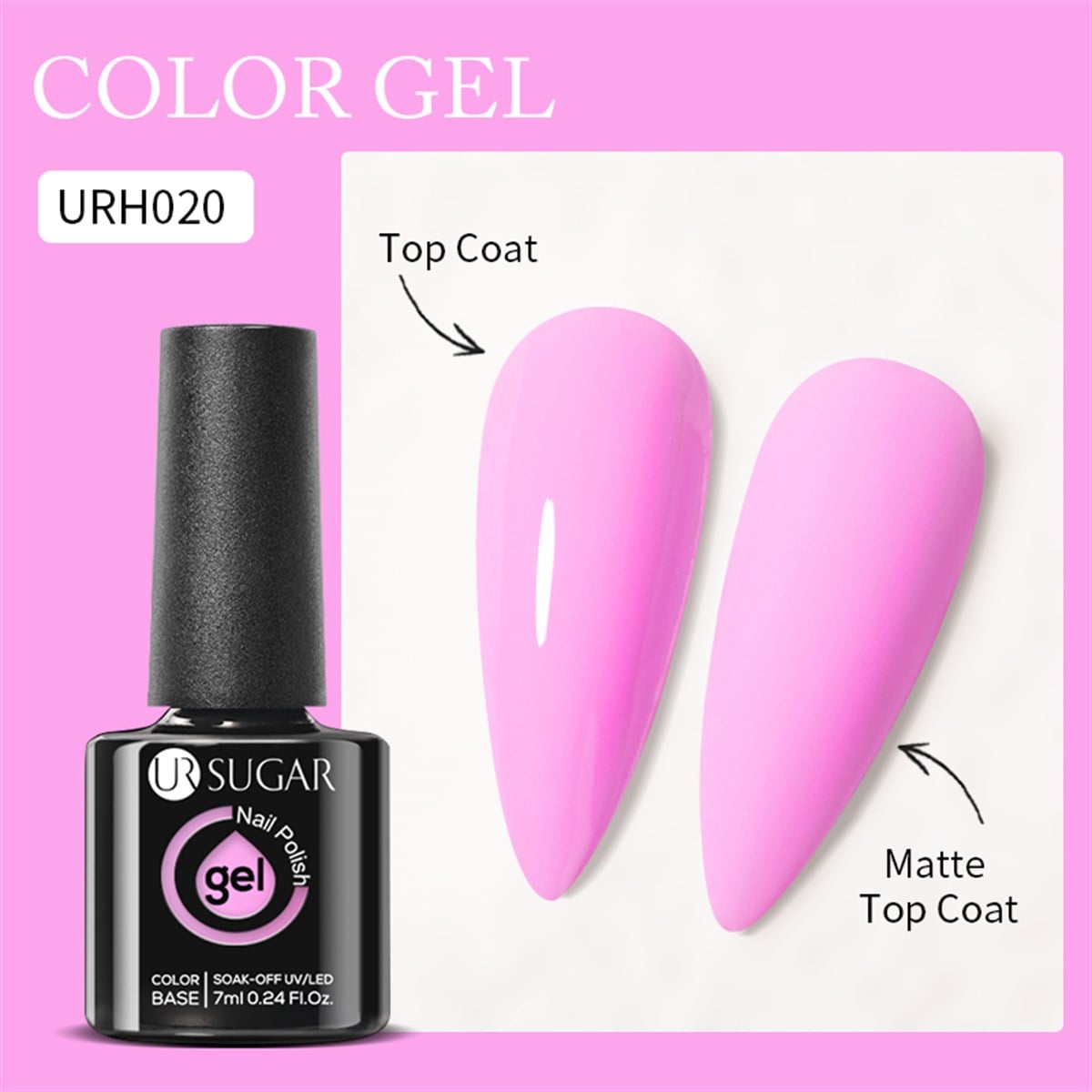 Ursugar kalıcı oje 7 ml URH020 (54169)