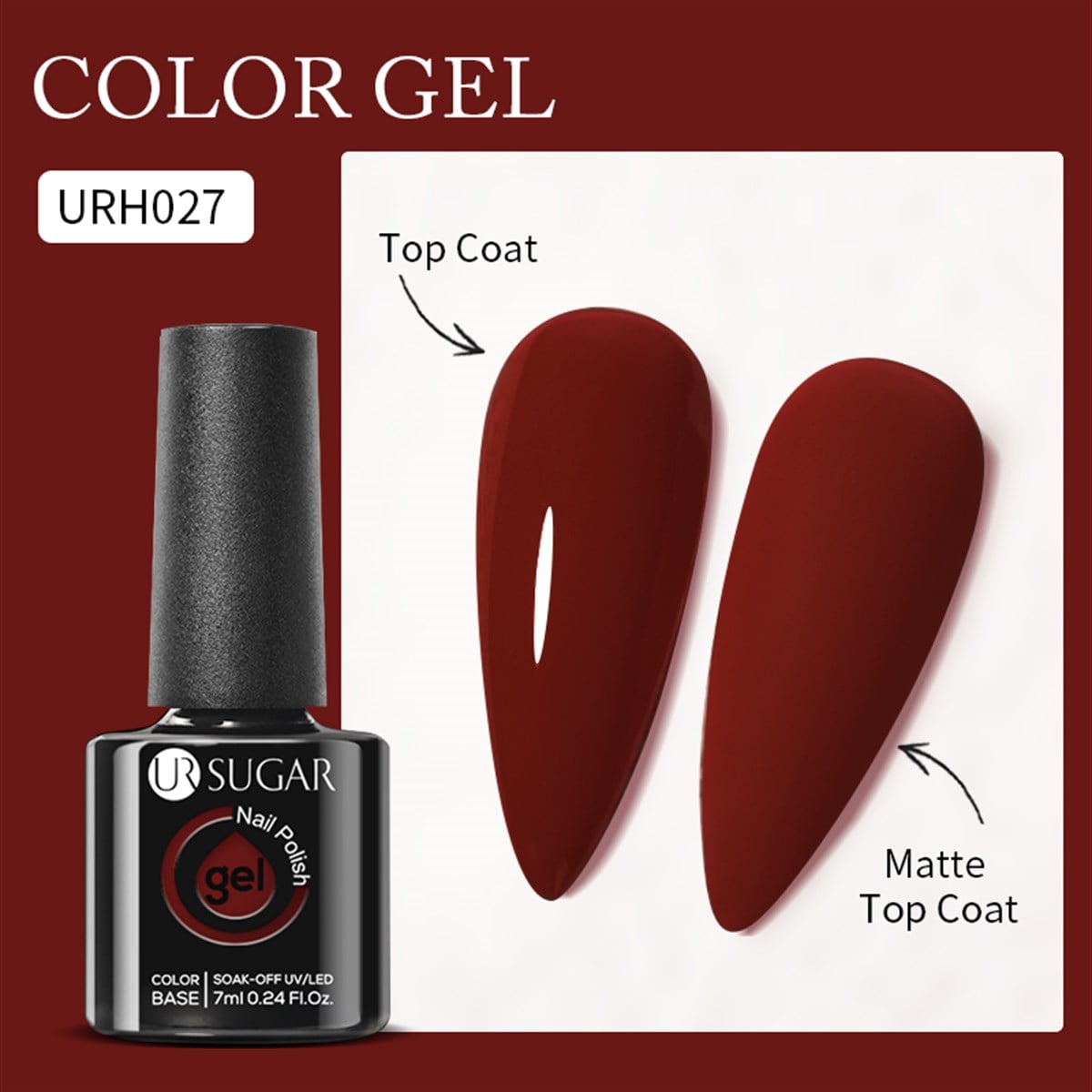 Ursugar kalıcı oje 7 ml URH027 (54169)