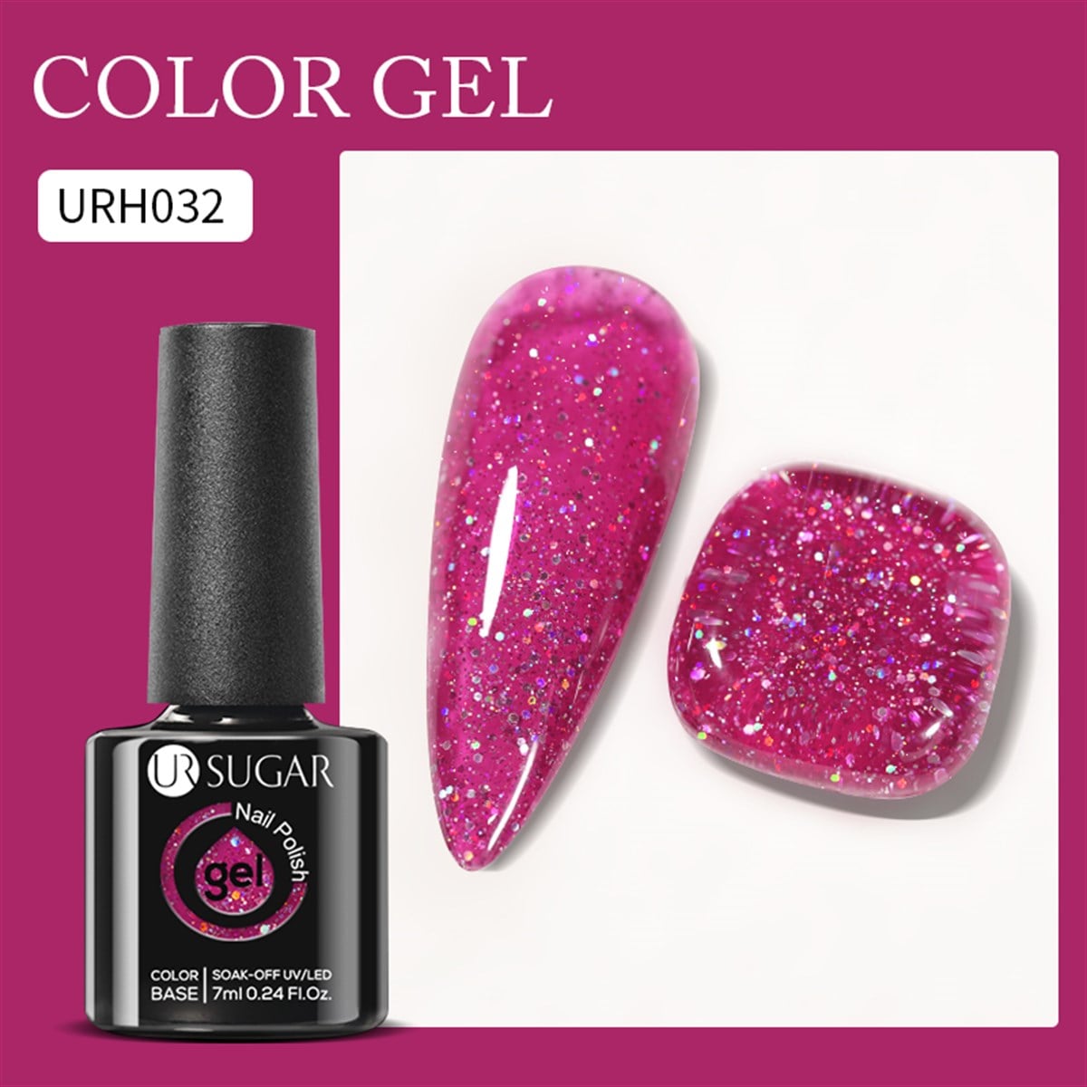 Ursugar kalıcı oje 7 ml URH032 (54169)