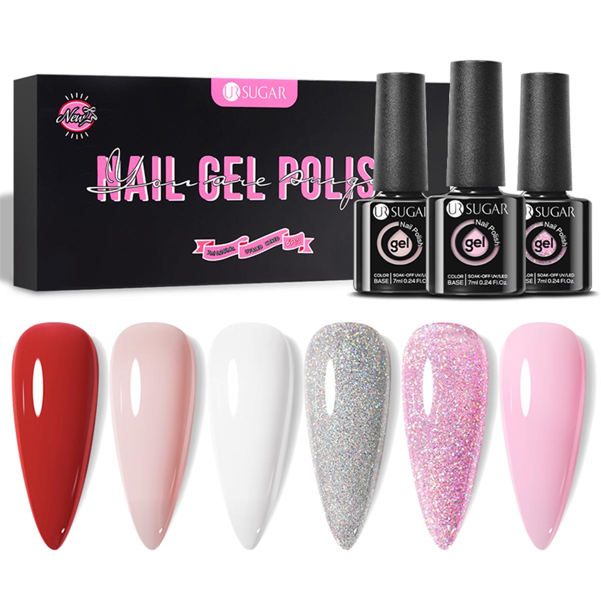 Ursugar kalıcı oje seti 6 adet/set (55648-10)