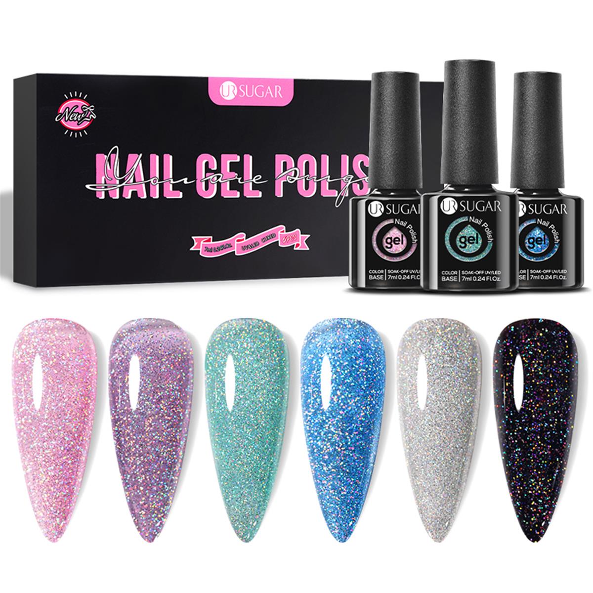 Ursugar kalıcı oje seti 6 adet/set (55648-13)