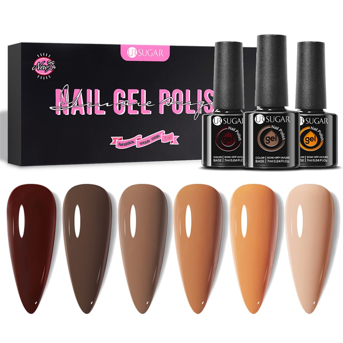 Ursugar kalıcı oje seti 6 adet/set (55648-7)