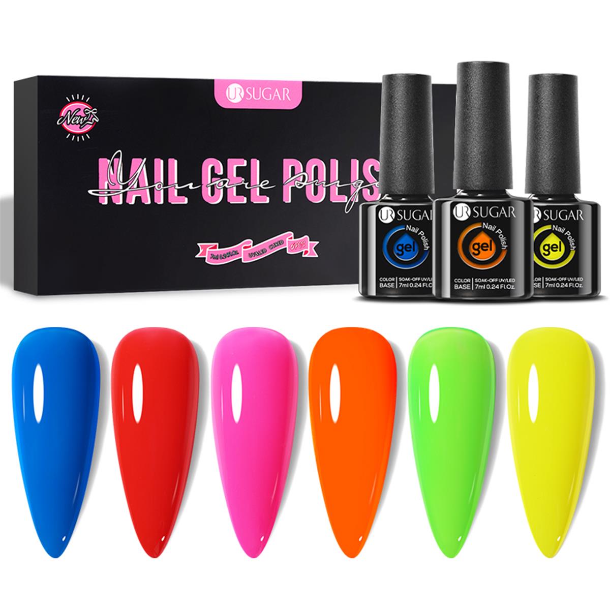 Ursugar kalıcı oje seti 6 adet/set (55648-12)