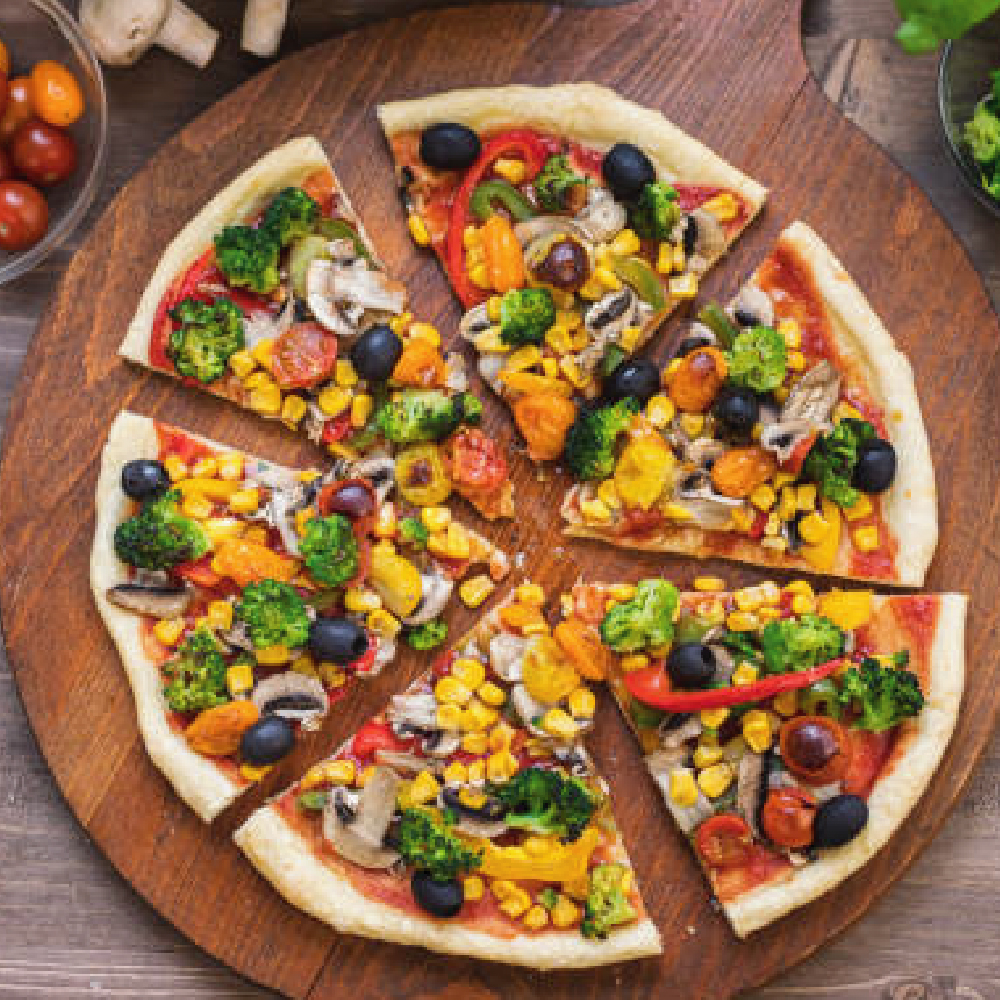 Vegan ve Glütensiz Pizza