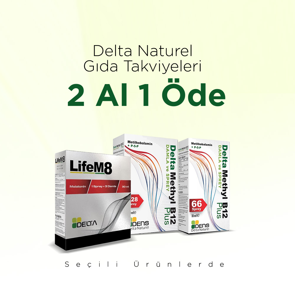 Delta Naturel Gıda Takviyeleri 2 Al 1 Öde