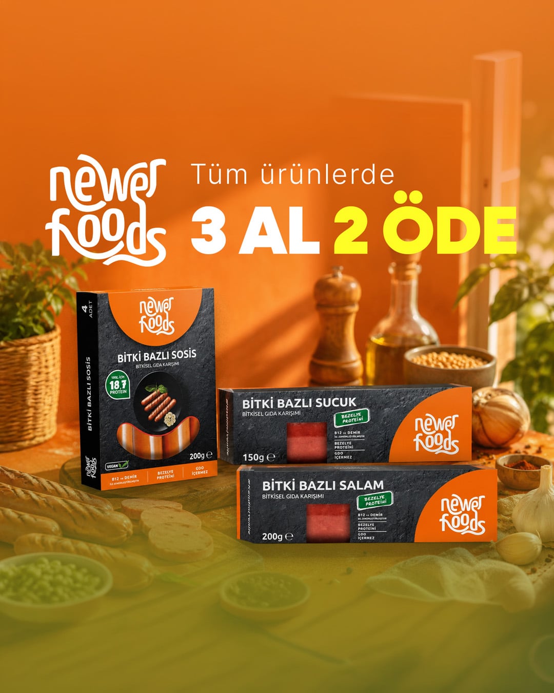 Never Foods 3 al 2 öde