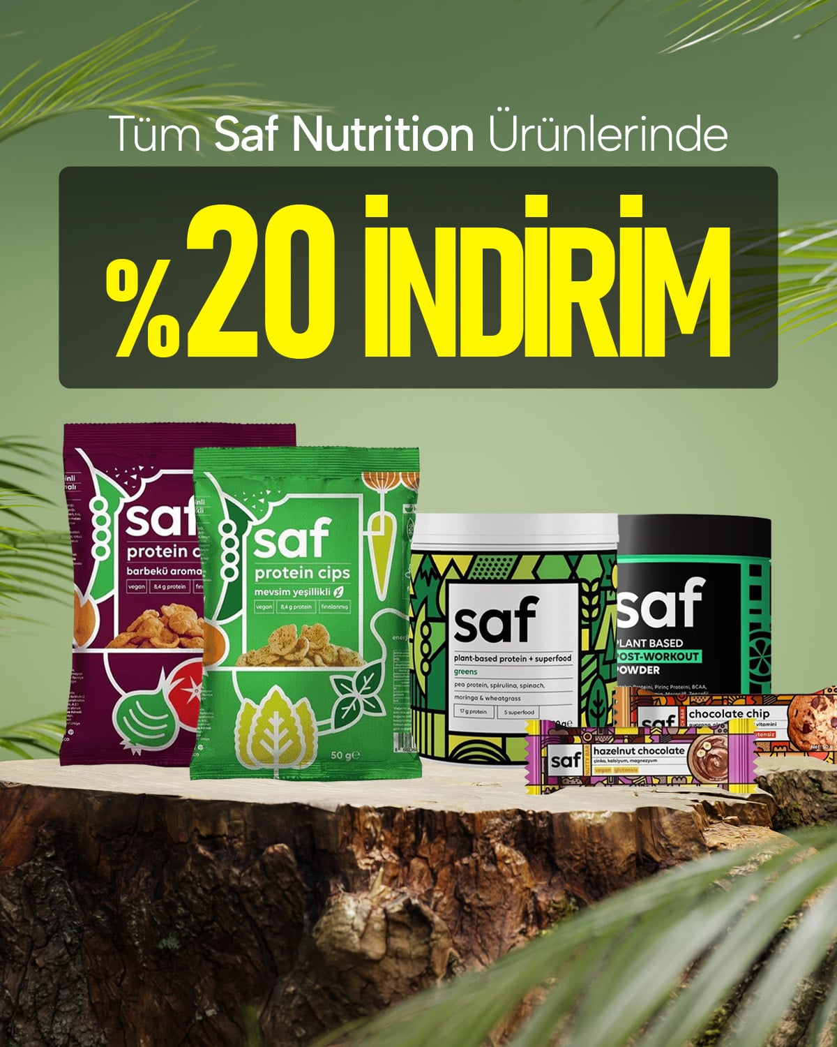 Saf Nutrition %20 İndirim