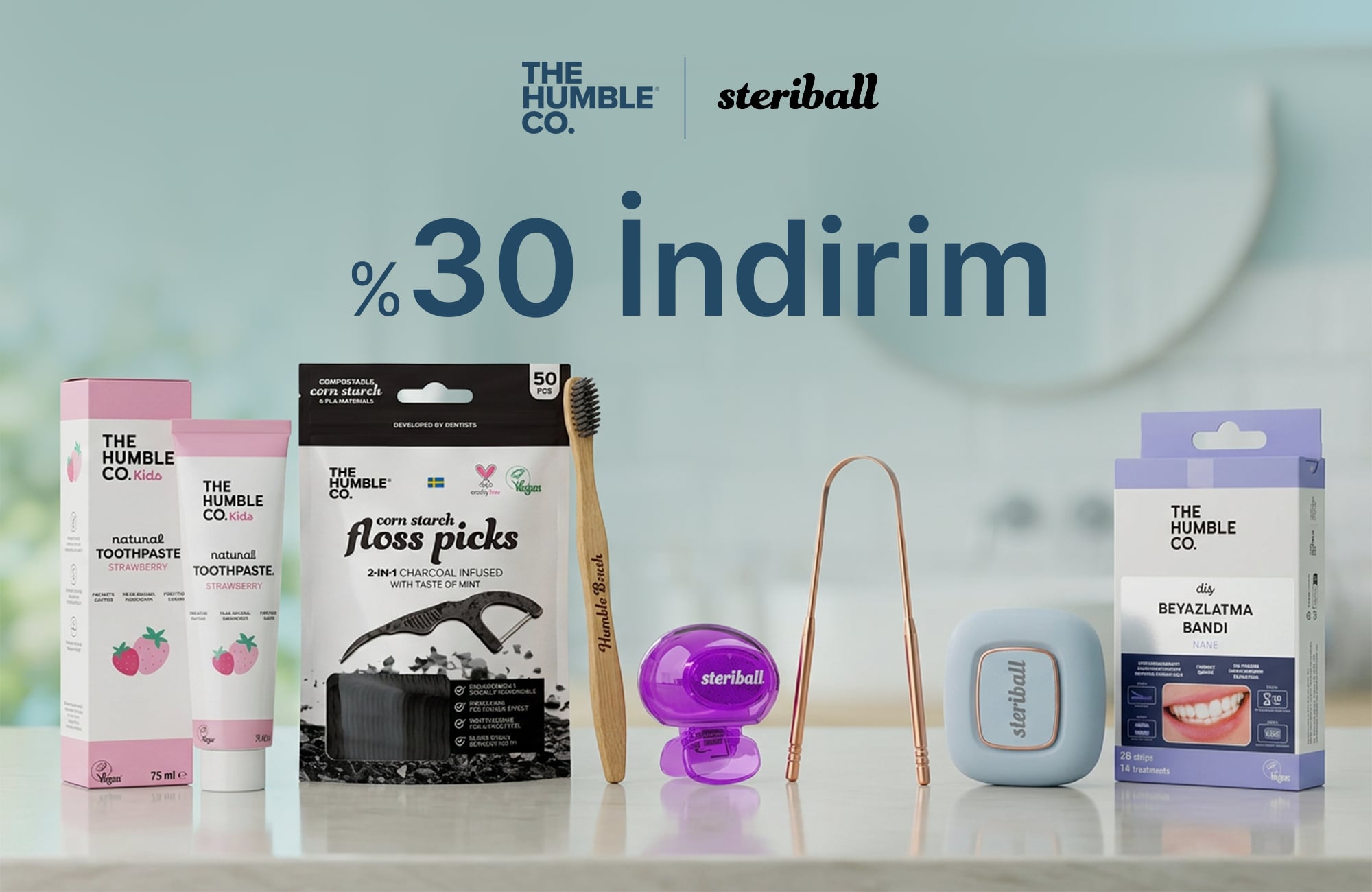 steriball humble yuzde 30 indirim