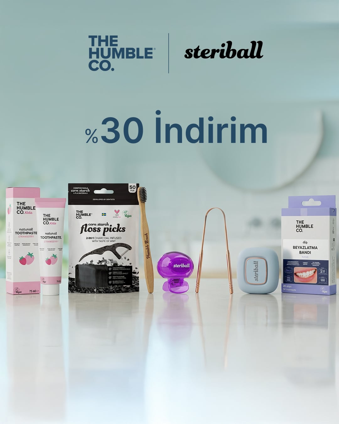 steriball humble yuzde 30 indirim