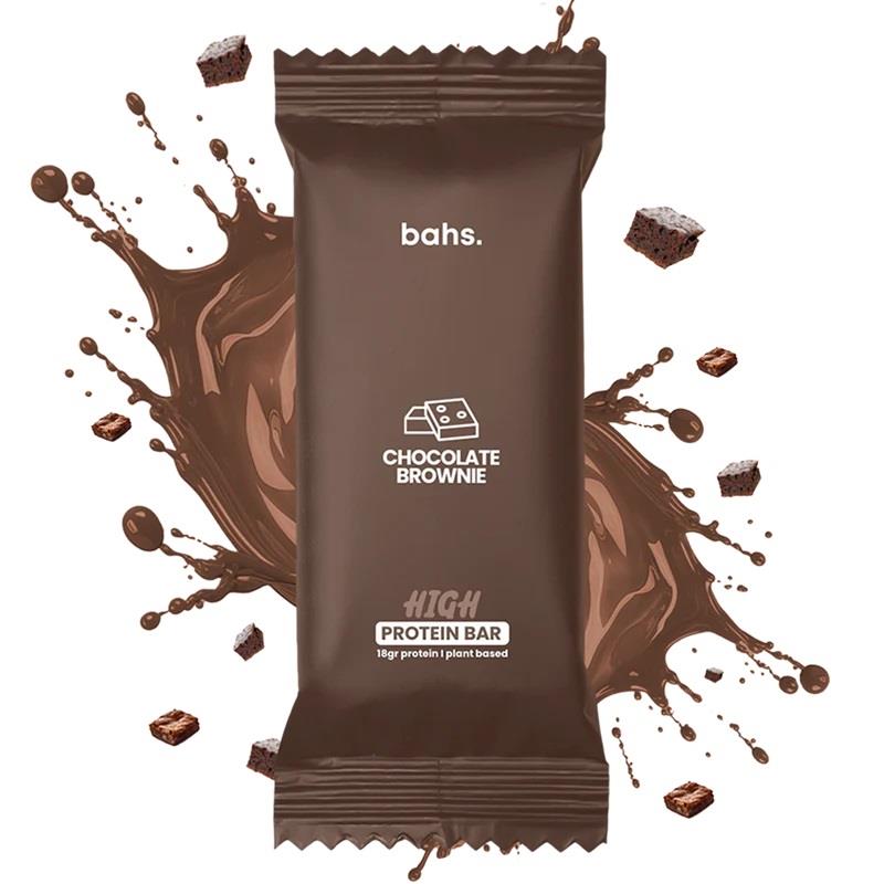Bahs Yüksek Protein Bar 60gr - Chocolate Brownie x12