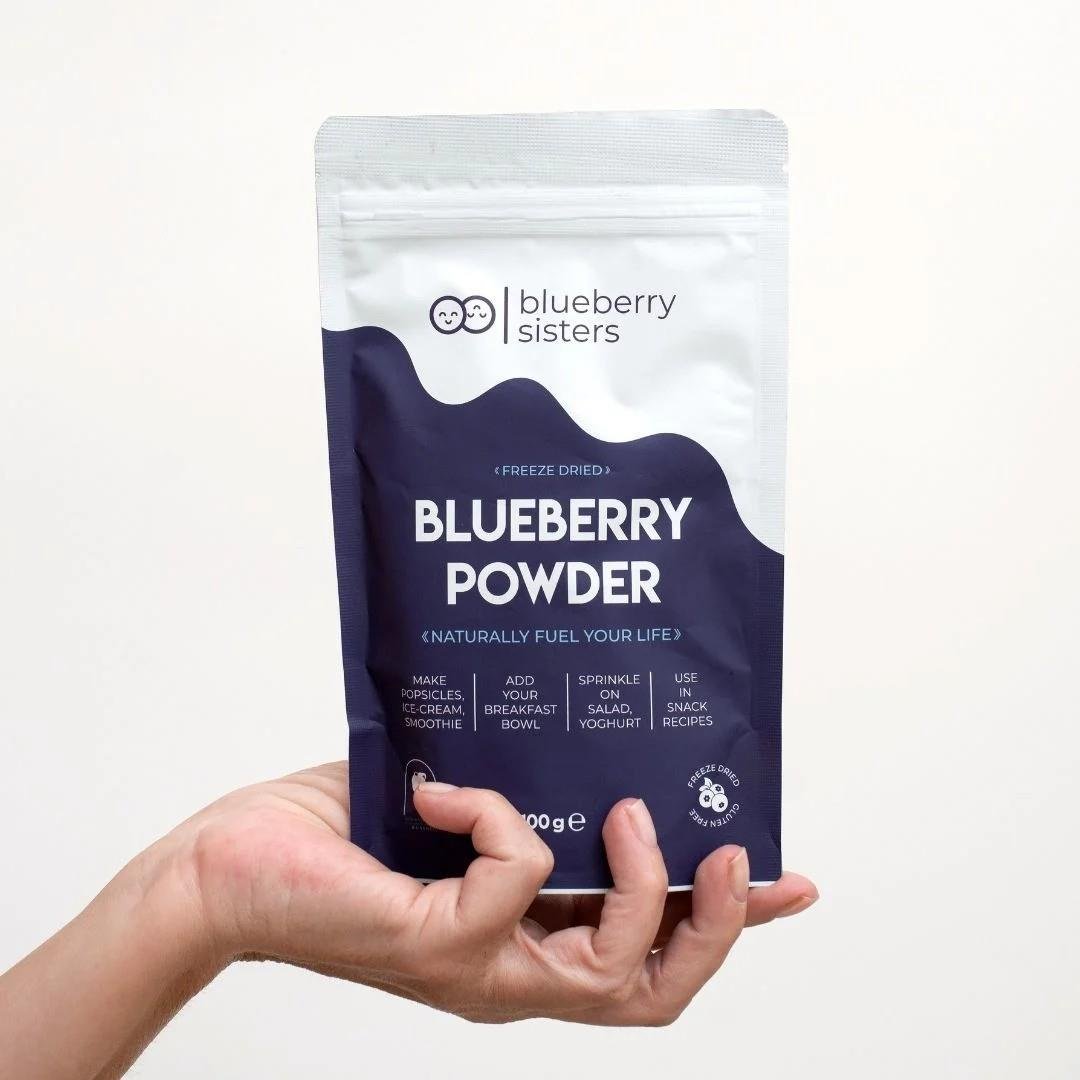 Blueberry Sisters %100 Yabanmersini Tozu 100 gr