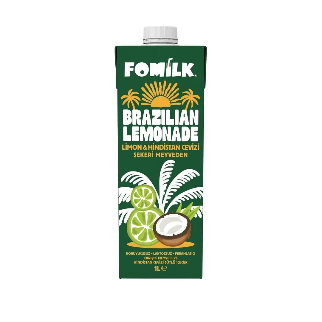 Fomilk Brazilian Lemonade - Limon ve Hindistancevizi Sütlü İçecek 1lt