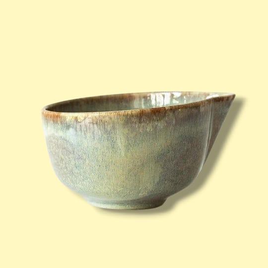 Gree Era Stoneware Matcha Kasesi -  Yeşili