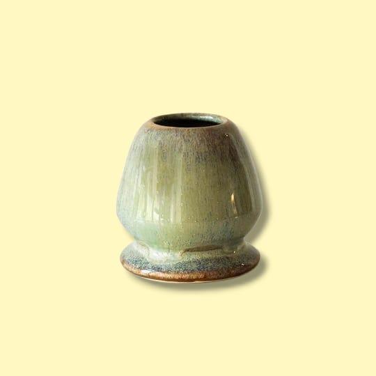 Gree Era Stoneware Matcha Whisk Tutucu -  Yeşil