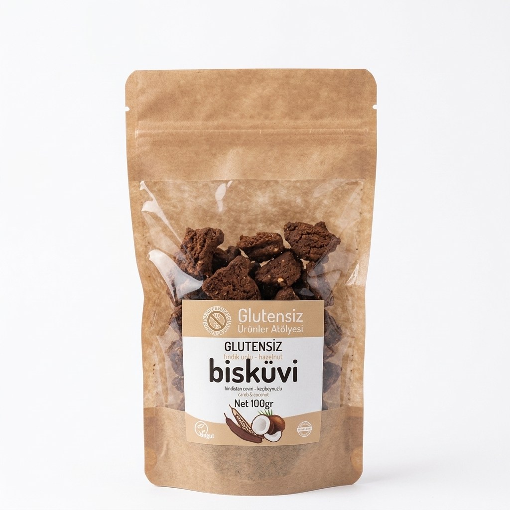 Güa Glutensiz Keçiboynuzlu Bisküvi 80gr