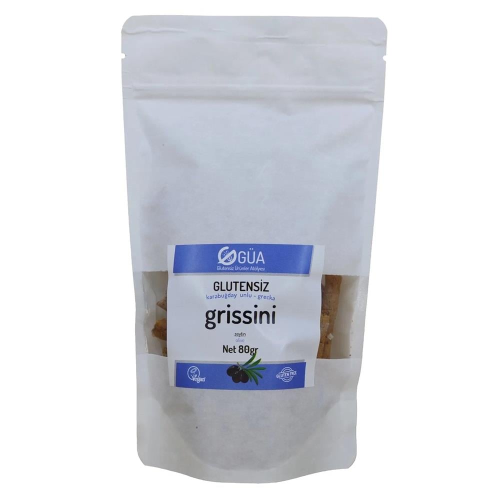 Güa Glutensiz Zeytinli Grissni 80gr